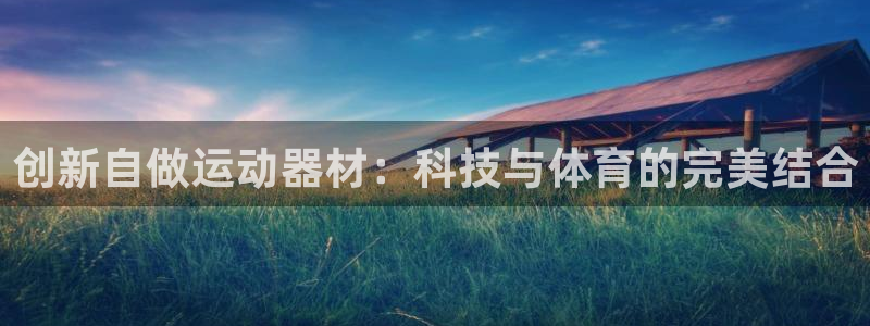 征途国际娱乐下载:创新自做运动器材:科技与体育的完美结合